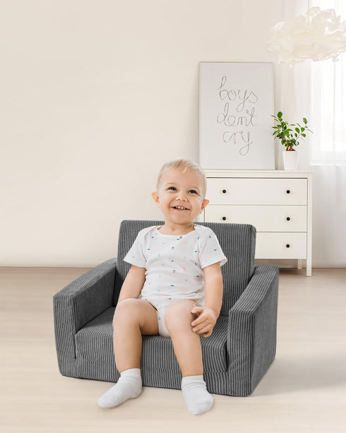 Chair,2-in-1 1-3 Toddle & Kids Soft Toddler Couches that Fold Out,Toddler Chairs Comfy Years Old,Convertible Sofa
