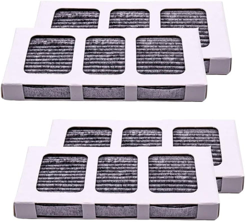HQRP 4-Pack Activated Carbon Refrigerator Filter Replacement for Frigidaire PAULTRA2 PureAir Ultra II