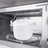 Hemoton Mini Microwave Steamer, Rice Cooker, Food Steamer Pot with Lid, Portable Microwave Cookware