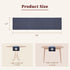 36 Inches 100% Blue,14x36) Linen Table Runner Long, Natural Table Runners Small Runner for Coffee Table Kitchen Dining