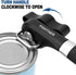 PAKITNER Safe Cut Can Opener - Smooth Edge, Handheld Easy Turn Knob, Ergonomic Stainless Steel Cutting Tool