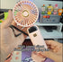 Portable Handheld Fan, 3-in-1 Small Neck/Desktop Fan, 90° Foldable, Aromatherapy Fan with LED, 5-Speed, 2400mAh (White)