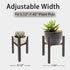 Drawinsage 5-6-7-7.5" Adjustable Plant Stand Indoor, Metal Stable Plant Holder, Modern Plant Stands Fits Pots for Home