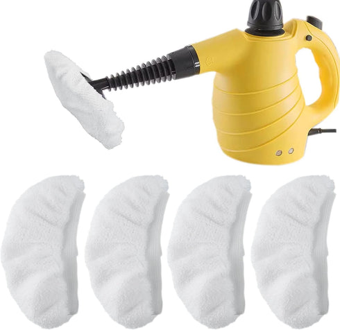 RODISHOMM Steam Cleaner Accessories, Universal Reusable Steam Mop Pads, Steam Shot Attachments, Handheld