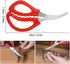 Calary 8Pcs Seafood Scissors, Multifunctional Crab Leg Crackers and Tools for Seafood