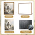 ARTZIO Canvas for Painting with Framed Jesus Religious Wall Art, Home Kids Girls Room Decor, 8x10in Ready to Hang