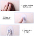 12pcs 40mm Clear PVC Suction Cup Pads, Extra Strong Adhesive Holder for Home Kitchen and Bathroom