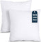 Utopia Bedding Throw Pillows Insert (Pack of 2, White) - 18 x 18 Inches Decorative Indoor Pillow