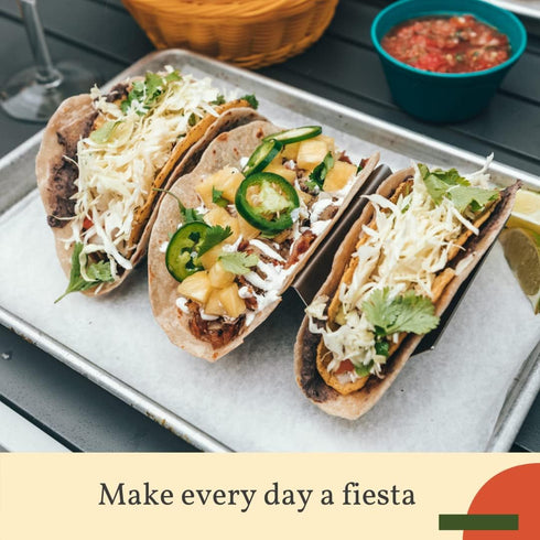 Pack of 4 Stainless Steel Taco Holder Stand - Truck Tray Style, Each Rack Holds 3 Tacos