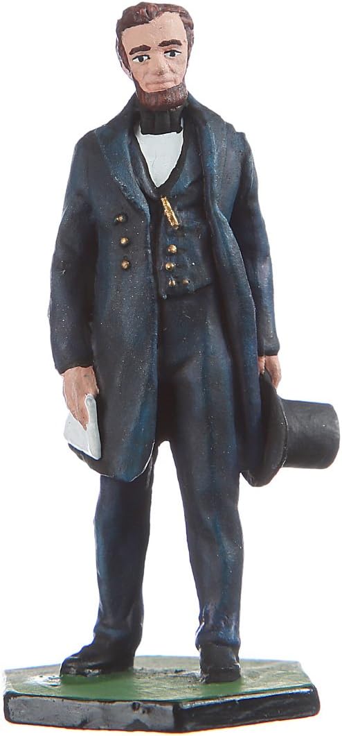 danila-souvenirs Tin Soldier USA Civil War Northerners Abraham Lincoln Miniature Figurine, 54mm #5.59
