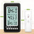 KeeKit Wireless Indoor Outdoor Refrigerator Thermometer with 2 Sensors, Digital Temperature Gauge with Alarm