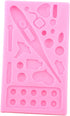 Medical Apparatus Tablet Silicone Mold for DIY Crystal Jelly Shots, Candy, Soap, and Fondant Decoration