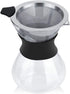 5 Cup Coffee Maker, Chemex Glass Pots, Kaffee Gator, Manual Hand Drip Coffee Maker with Stainless Steel Filter