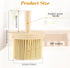 4pcs Wooden Window Groove Cleaning Brushs Soft Bristles Wood Handle Dust Brush Crevice Tool Brush for Keyboard Car Corners Gaps Home Removal Dust