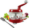 Manual Food Processor, Hand Powered Crank Chopper, Vegetable, Meat, Fruits, Onions Blender Mixer