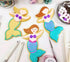 Mermaid Cookie Cutter, 4.5" - Made in USA by Ann Clark