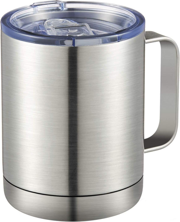 MEWAY 12oz Coffee Mug with Handle, Stainless Steel Insulated Travel Tumbler for Hot & Cold Drinks