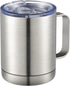 MEWAY 12oz Coffee Mug with Handle, Stainless Steel Insulated Travel Tumbler for Hot & Cold Drinks