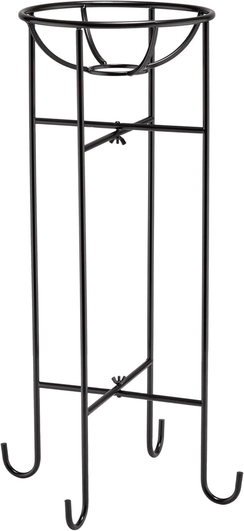 Alpine Corporation 24" Tall Indoor/Outdoor Metal Gazing Globe Display Stand
