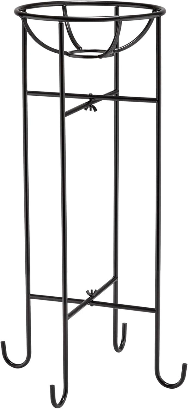 Alpine Corporation 24" Tall Indoor/Outdoor Metal Gazing Globe Display Stand