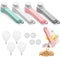 4pcs Bag Spout Clip,for Food,Snack Sealing Clips with Pour Spouts,Kitchen Chip Bag