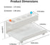 4 Counter YOOLENS Quick Dry Electric Toothbrush Holder Slots Metal Bathroom Organizer for Toothpaste Razor Mouthwash