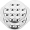 OSALADI Metal Escargot Dish, Snail Platter with 12 Holes, Escargot Baking Dish for Home Restaurant, 2Pcs