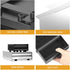 Coffee Knock Box Drawer - Stainless Steel Coffee Powder Box with Removable Rubber Strike Wood Pole and Non-Slip Base