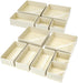 DIMJ Drawer Organizer Clothes, 12 Pack Dresser Organizer, Foldable Closet Organizers and