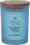 Chesapeake Bay Candle Scented Candle, Confidence + Freedom (Oak Moss Amber), Medium Home Décor