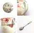 YBK Tech Euro Style Porcelain Tea Cup Coffee Mug with Lid for Breakfast Home Kitchen (Butterflies Pattern, Pink)
