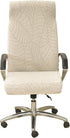 CRFATOP Office Chair Covers, Stretchable Desk Chair Cover with Zipper, Universal Rotating Computer Chair Slipcovers