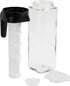 Cold Brew Coffee Maker, Borosilicate Glass, Heat-Resistant Handle, 1.625 Liter, Clear