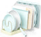 Pots and Pans Organizer for Under Cabinet, 6 Adjustable Compartment Kitchen Cabinet Organizers and Storage for Bakeware.