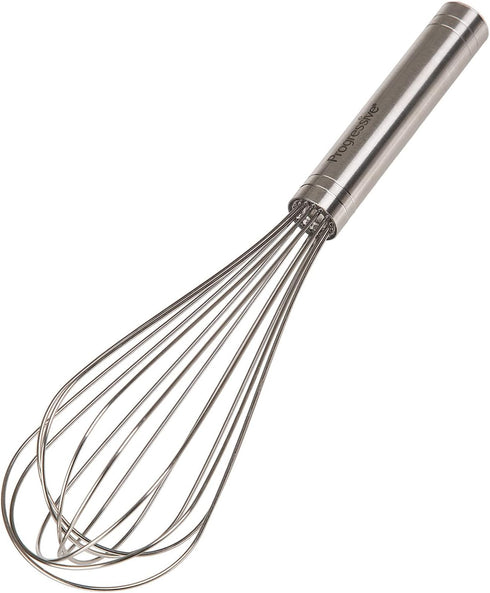 Prepworks by Progressive 10" Balloon Whisk - Handheld Steel Wire Whisk for Blending, Whisking, Beating, and Stirring