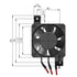 PTC Air Heater Mini Fan Heater 110V, Small Space Insulation Thermistor Heater with Constant Temperature (12V/250W)