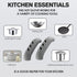4 Pairs Silicone Pot Handle Covers, Heat Resistant Universal Fit for Pots, Pans, Skillets, Non-Slip Grip