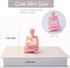Sewinde Bookshelf Decor Thinker Statue, Battery Powered Night Light, Modern Abstract Reading Figurines Home Decoration