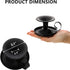 Yopay 4 Pack Iron Taper Candle Holder - Retro Rustproof Black Candlestick Holders for Halloween, Christmas, Wedding