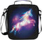 Wamika Unicorn Magic Design Lunch Box, Insulated Large Freezable Tote Cooler Bag with Shoulder Strap