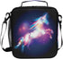 Wamika Unicorn Magic Design Lunch Box, Insulated Large Freezable Tote Cooler Bag with Shoulder Strap