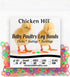 Chicken Hill Baby Poultry Leg Bands Size 2 - XSmall Day Old