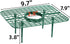 20 Pack 4 Pumtus Square Strawberry Supports, Strawberry Growing Rack with Sturdy Legs, Plastic Strawberry Plant Stand