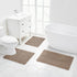 Walensee Non Slip Bathroom Rug (32x20 Inch, Taupe) - Water Absorbent, Soft Shaggy Chenille, Machine Washable Bath Mat