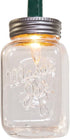 Kurt Adler 10-Light Clear Mason Jar Light Set, UL