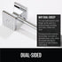 Gorilla Grip Heavy Duty Meat Tenderizer, Dual-Sided Kitchen Mallet for Tenderizing Beef and Poultry, Comfortable Handle