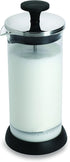 La Cafetire 400ml Black Glass Milk Frother by - Perfect for Lattes & Milkshakes