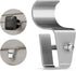 Goabroa 10 Pack Vinyl Siding Clips, No-Hole Outdoor Siding Hanger Camera Mount Clips