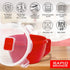 Rapid Plastic Noodle/Soup Bowl, Microwave Safe for Soup & Noodles, Perfect for Dorm, Small Kitchen, or Office