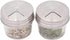 4 Pack Stainless Steel Spice Shaker Lid for Mason Jars (Regular Mouth)